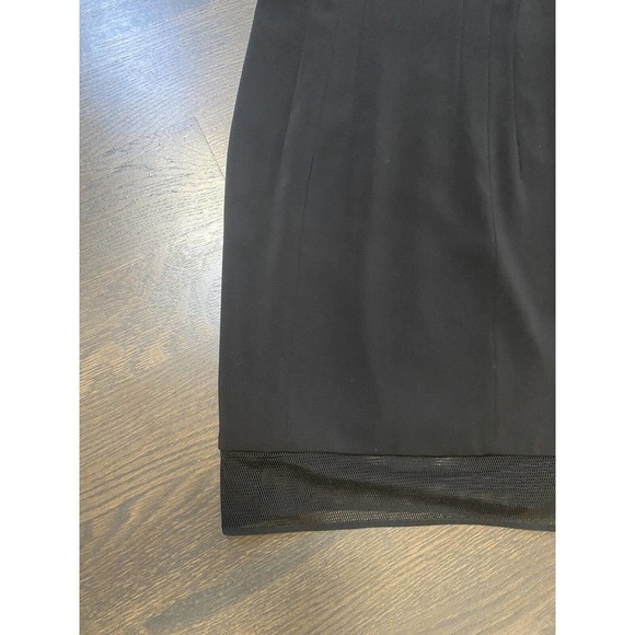 Jay Godfrey‎ See Thru Sheer Detail Black Sheath Dress~2 - Picture 5 of 5